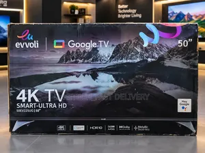 Evvoli 50 Inches Smart UHD Google TV 50EV225UG