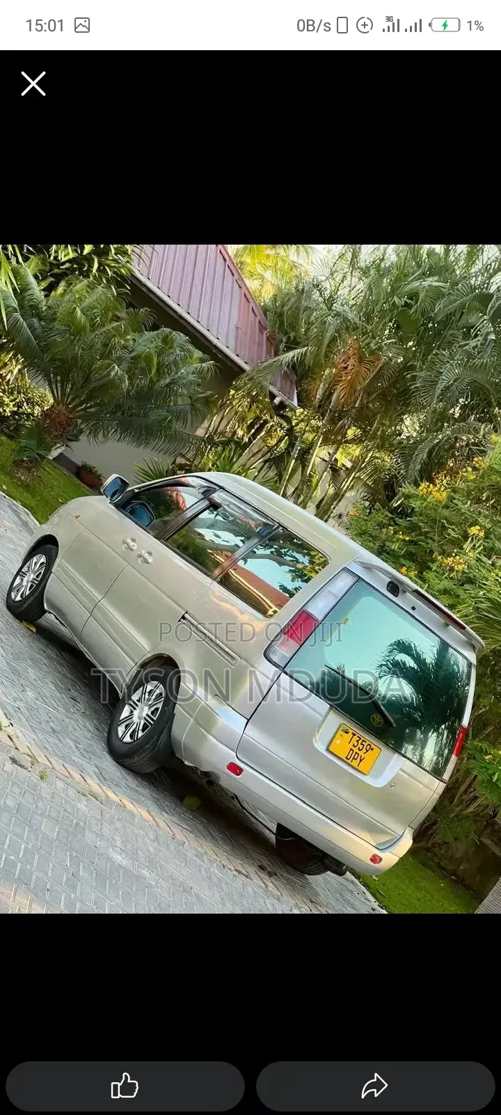 Toyota Noah 2.0 FWD (8 Seater) 2001 Silver