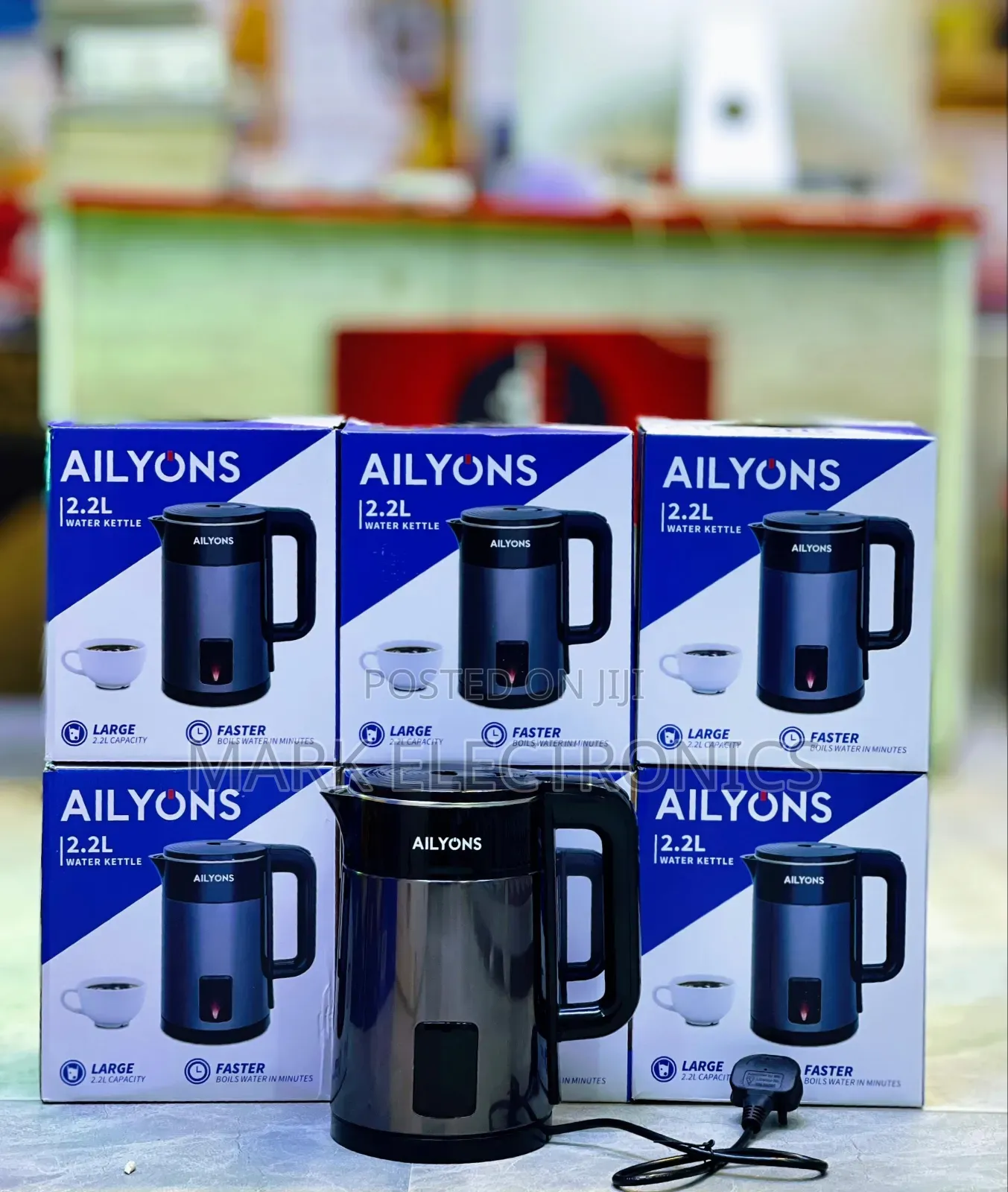 Ailyons Kettle 2.2 Black