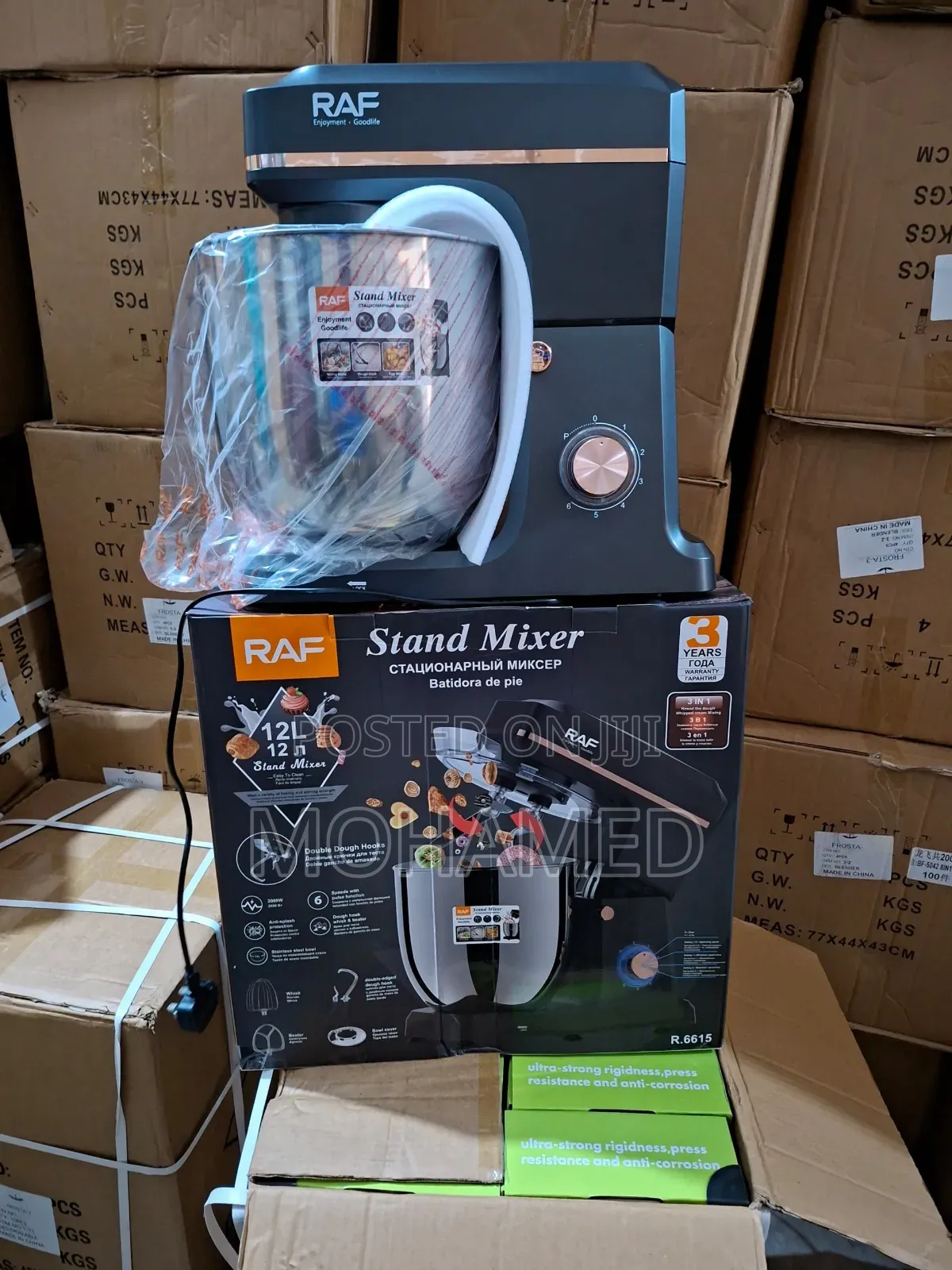  Raf Stand Mixer R.6615 – Original Product  