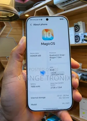 Honor 600 256 GB Silver