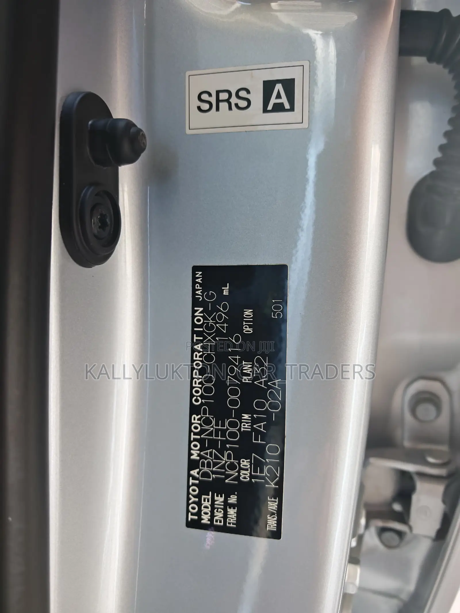 Toyota Ractis 2008 Silver