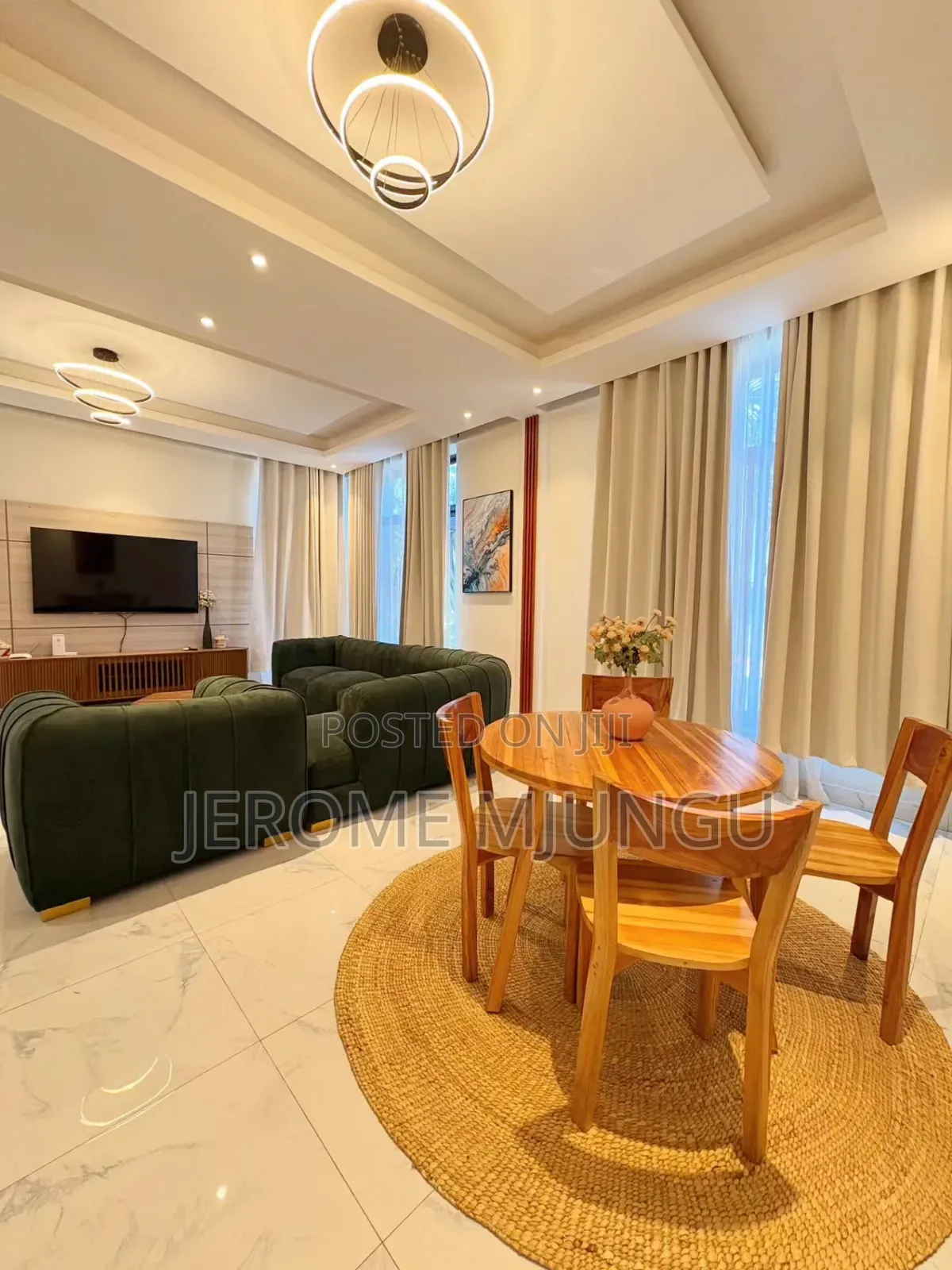 Furnished 2bdrm Apartment in Mikocheni for rent