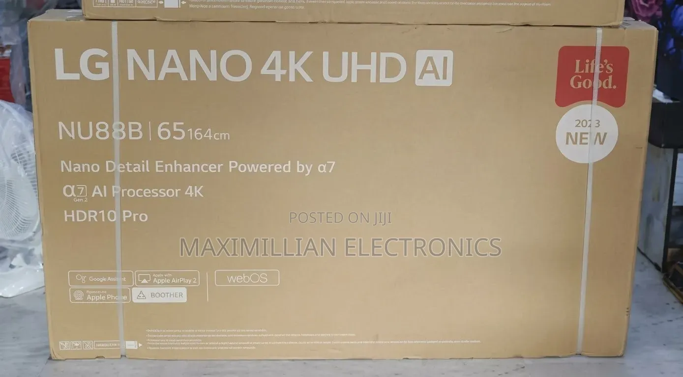 65-Inch LG Nano Nu85 4k Uhd Ai Smart TV