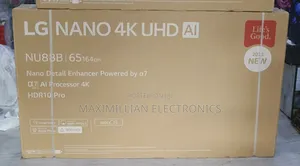 65-Inch LG Nano Nu85 4k Uhd Ai Smart TV