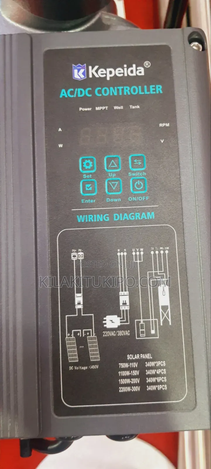AC/Dc Solar Water Pump 3*inch/2hp