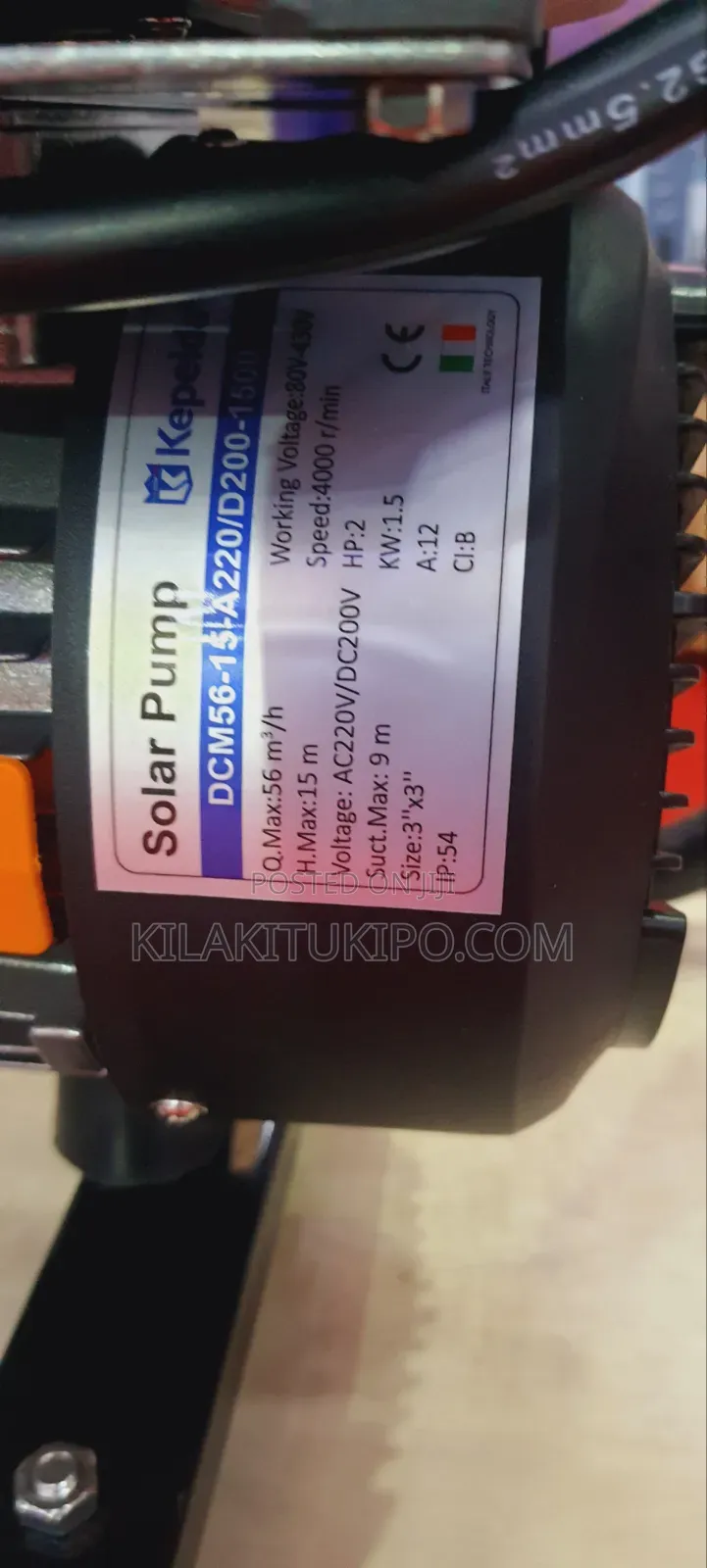 AC/Dc Solar Water Pump 3*inch/2hp
