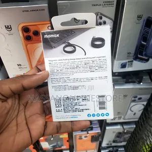 Momax Mag.Link 60W USB-C to USB-C Magnetic Cable (1m)