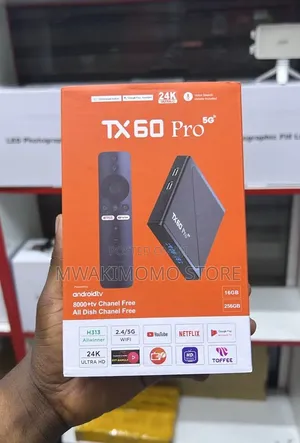 Tx60 Pro 5g Android TV Box (24k Ultra Hd)