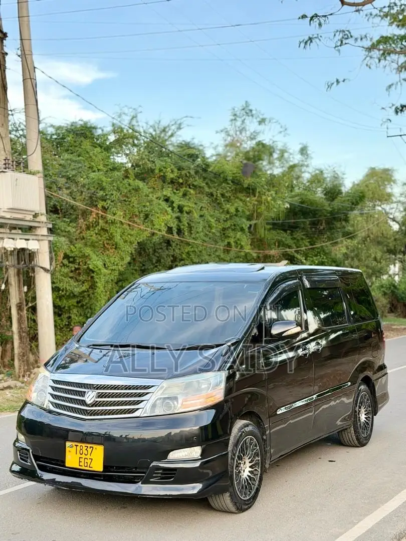 Toyota Alphard 2.4 Hybrid AWD 2006 Black