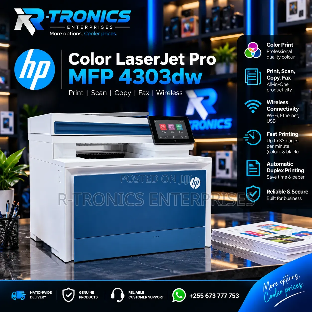 HP Color LaserJet Pro MFP 4303dw Colour Laser Printer