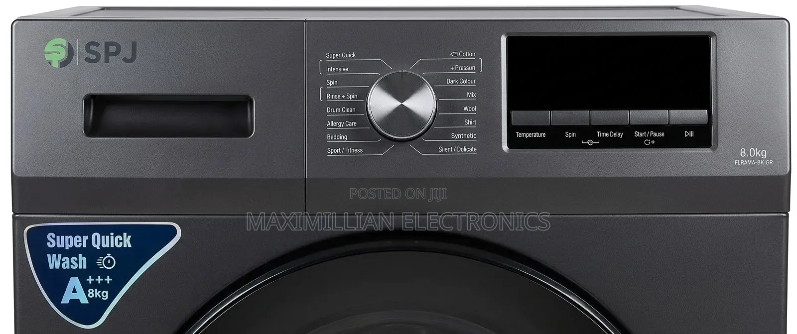 SPJ 12kg Front Load Fully Automatic Washing Machin