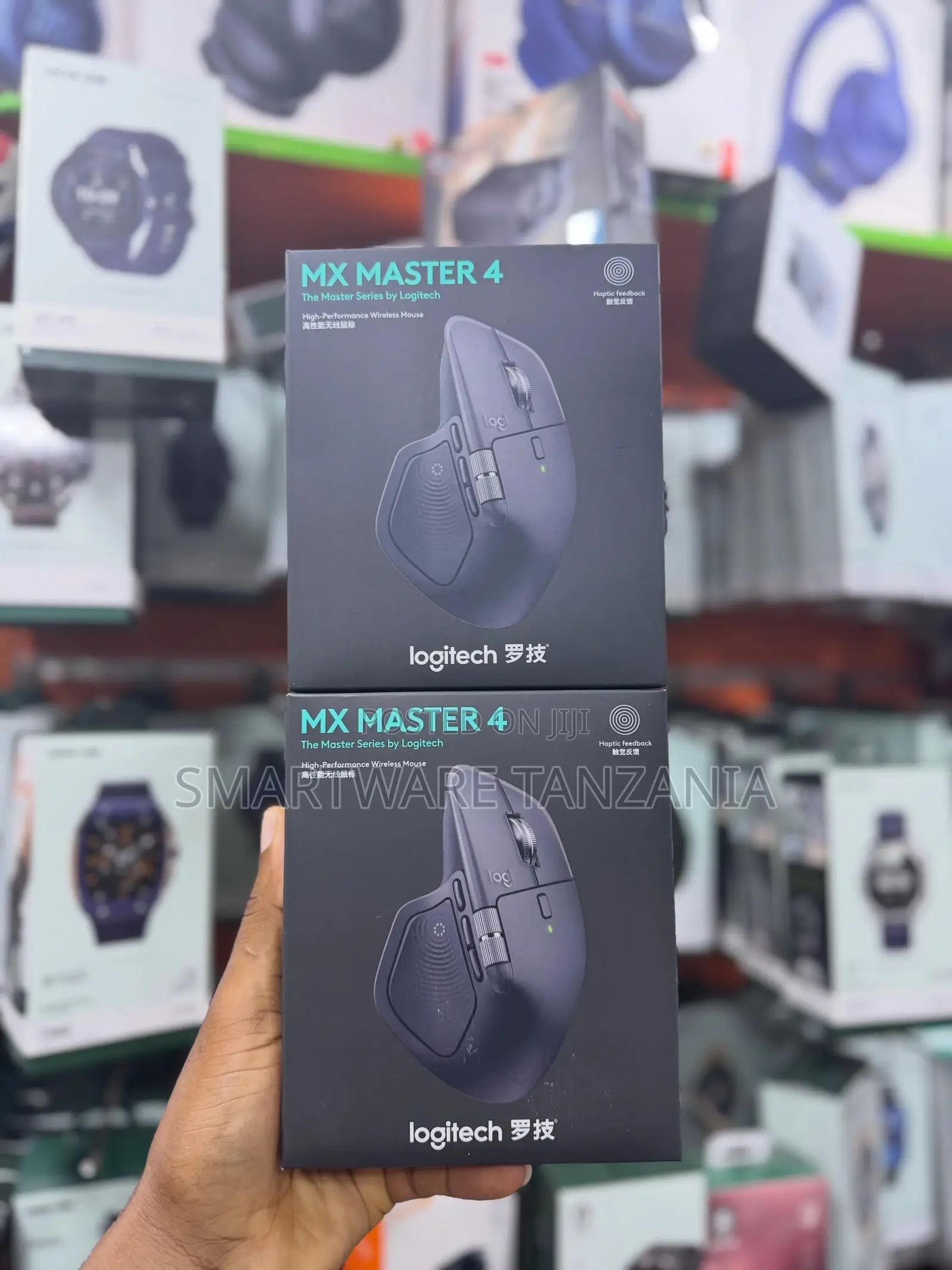 Logitech MX Master 4 Wireless Mouse Ergonomic Design, Darkfield Sensor