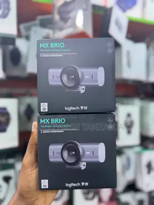 Logitech MX BRIO 4K Ultra HD Streaming Webcam, 30fps, 1080P 60fps