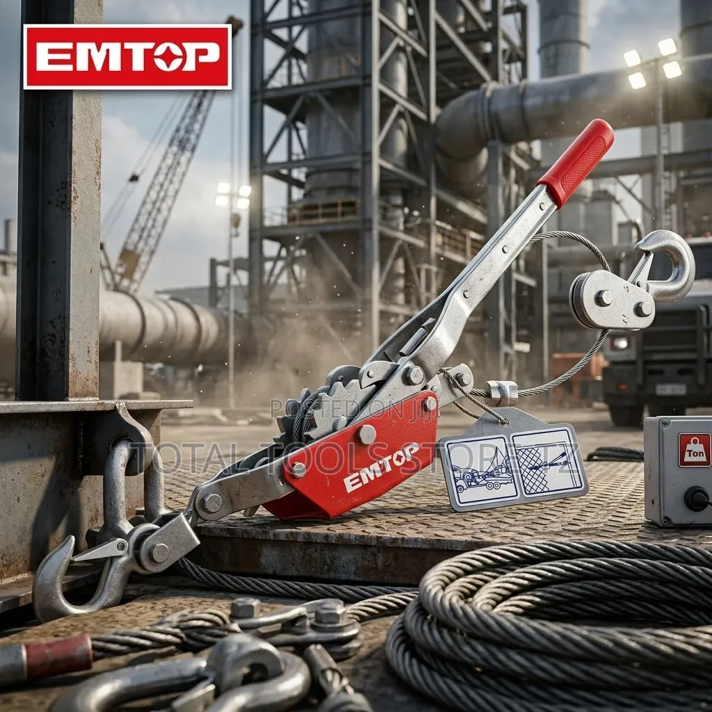 Emtop Hand Winch Puller 2Ton EMJU1020