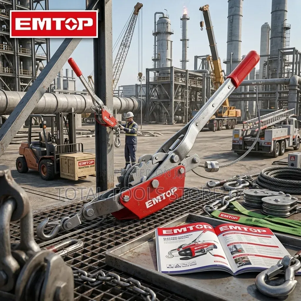 Emtop Hand Winch Puller 2Ton EMJU1020