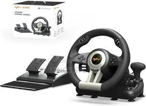 PXN V3 Pro Gaming Steering Wheel With Pedals for PC, PS4, Xbox