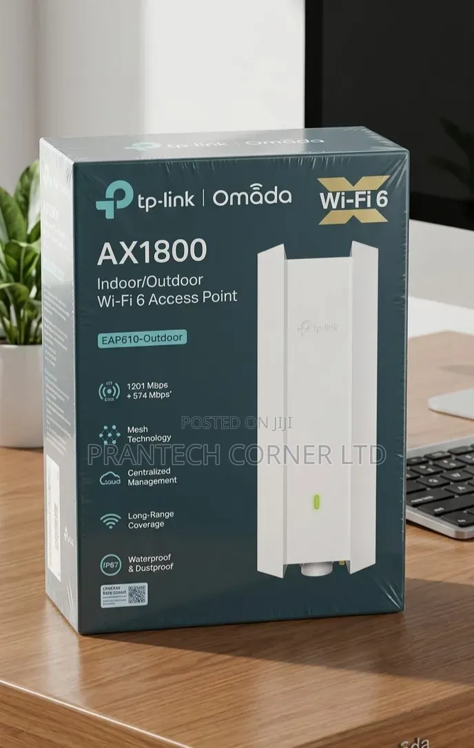 TP-Link Omada EAP610 AX1800 WiFi 6 Access Point