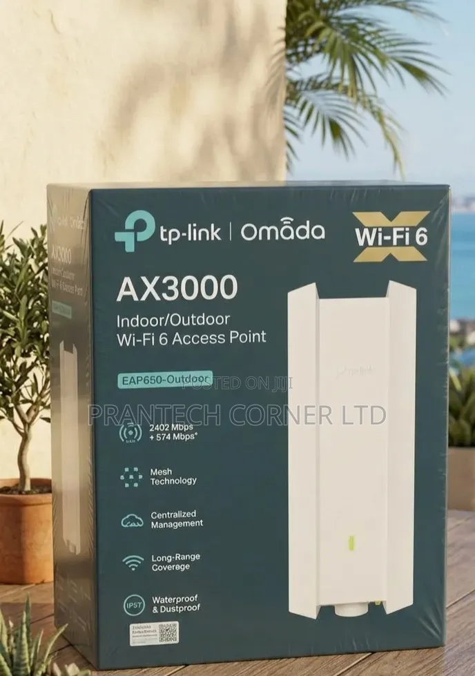 TP-Link Omada EAP650 AX3000 WiFi 6 Access Point