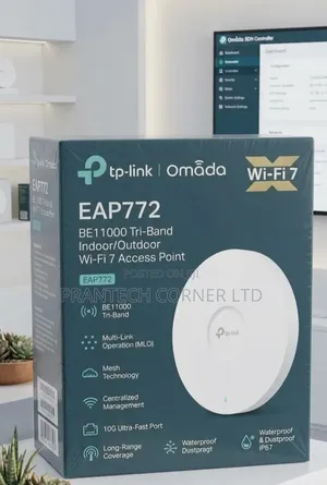 TP-Link Omada EAP772 BE9300 WiFi 7 Tri-Band Access Point