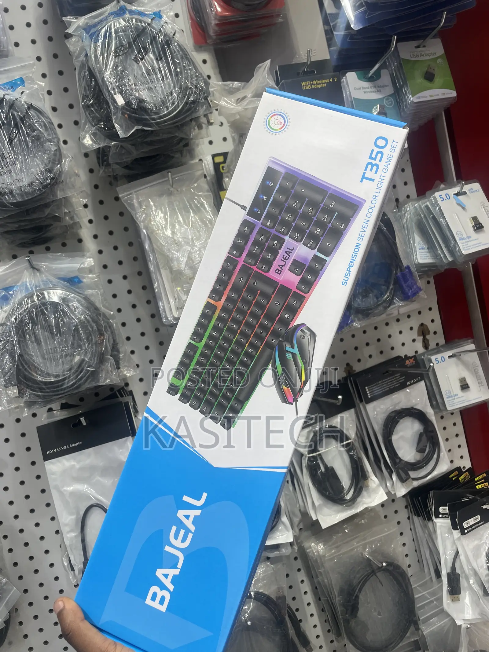 T350 RGB Gaming Keyboard and Mouse Combo