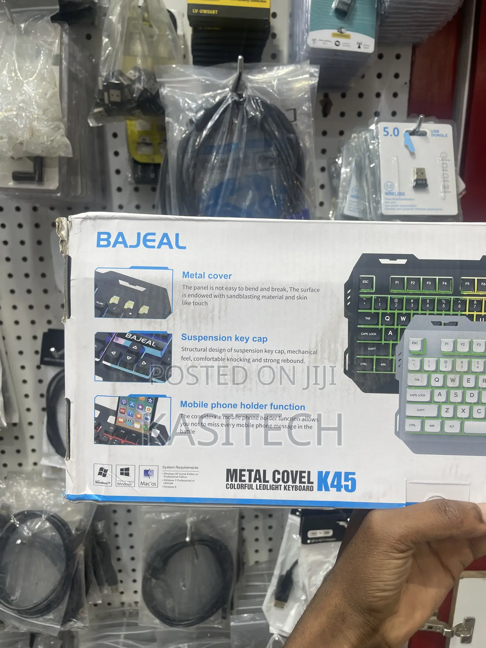 K45 Gaming Pure Metal Keyboard