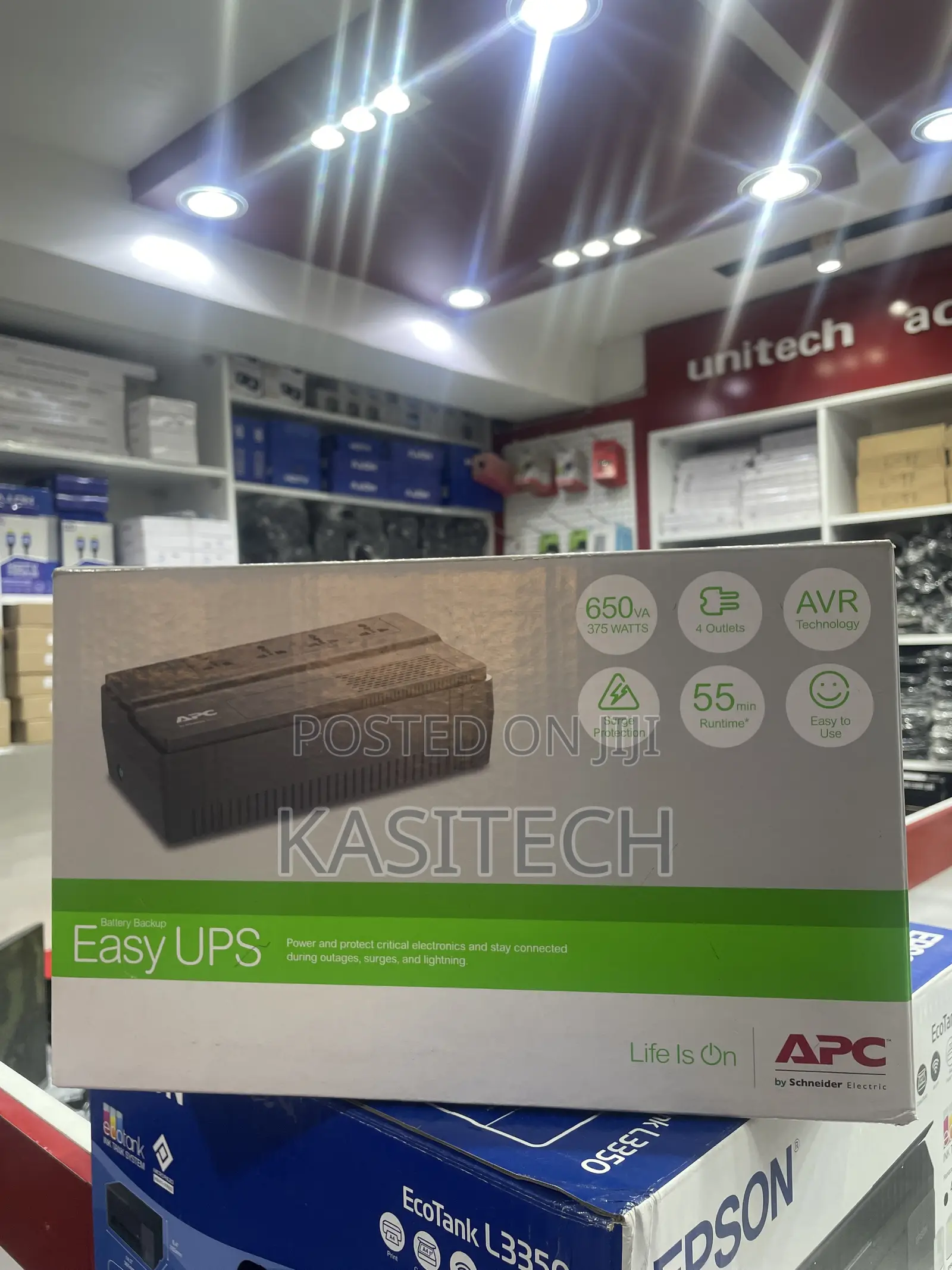 650VA UPS With 375watts