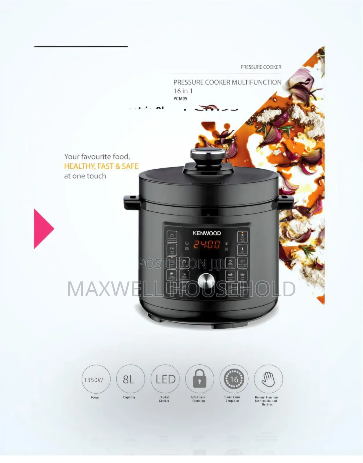 Original Kenwood Pressure Cooker