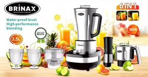 Brinax Magic Bullet Big BX 876 6in1 Stainless Steel Ja