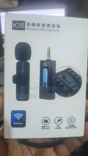 K35 Wireless Lavalier Microphone