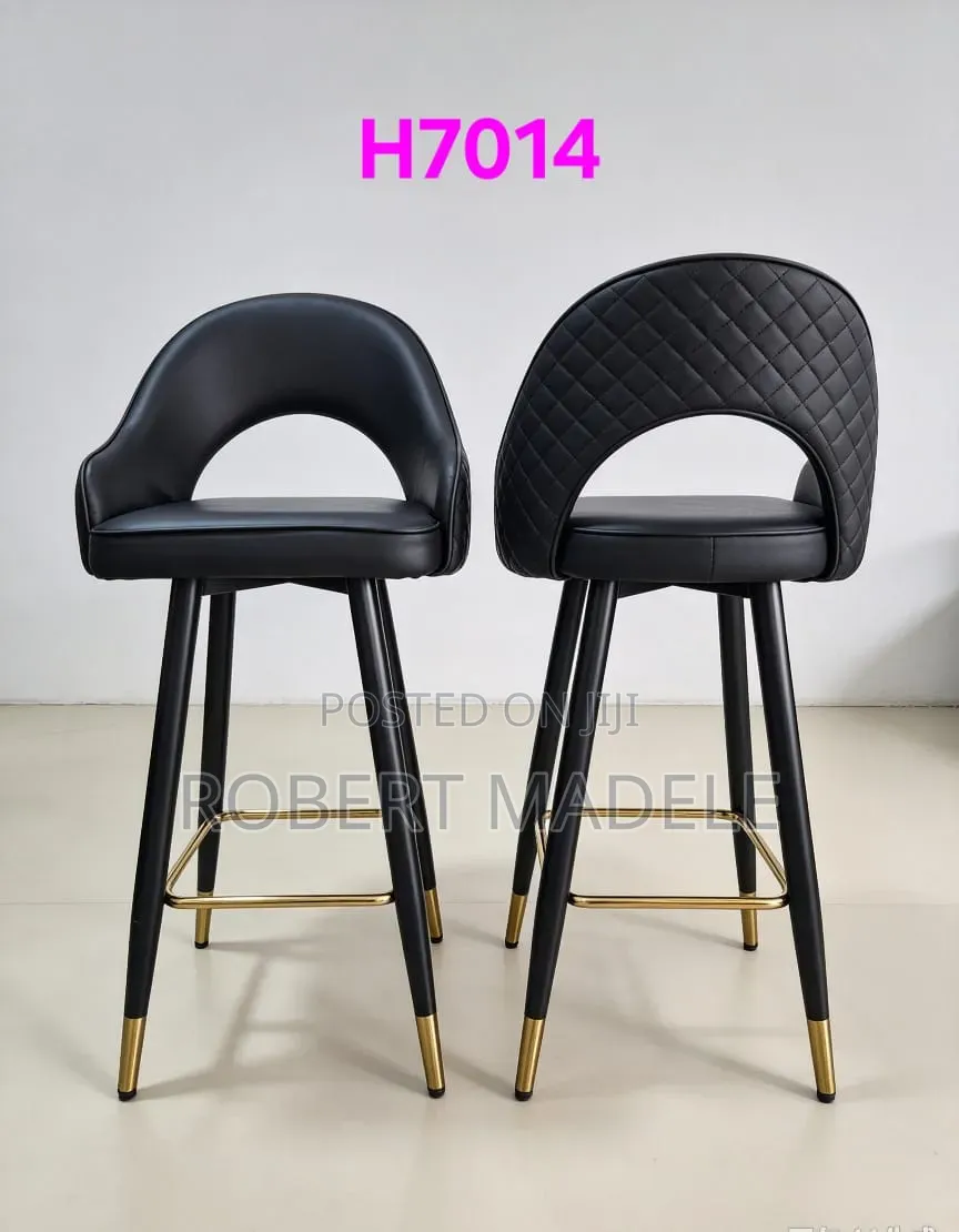 Black Bar Chair