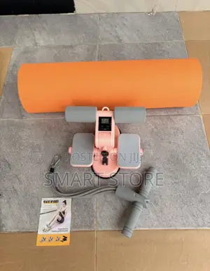 Complete Yoga Mat 8mm & Multi-Function Sit-Up Assistant Combo Set