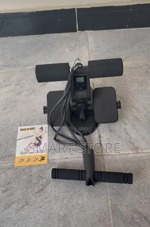 Multi-Function Suction Sit-Up Assistant Bar With Digital Display & Pul