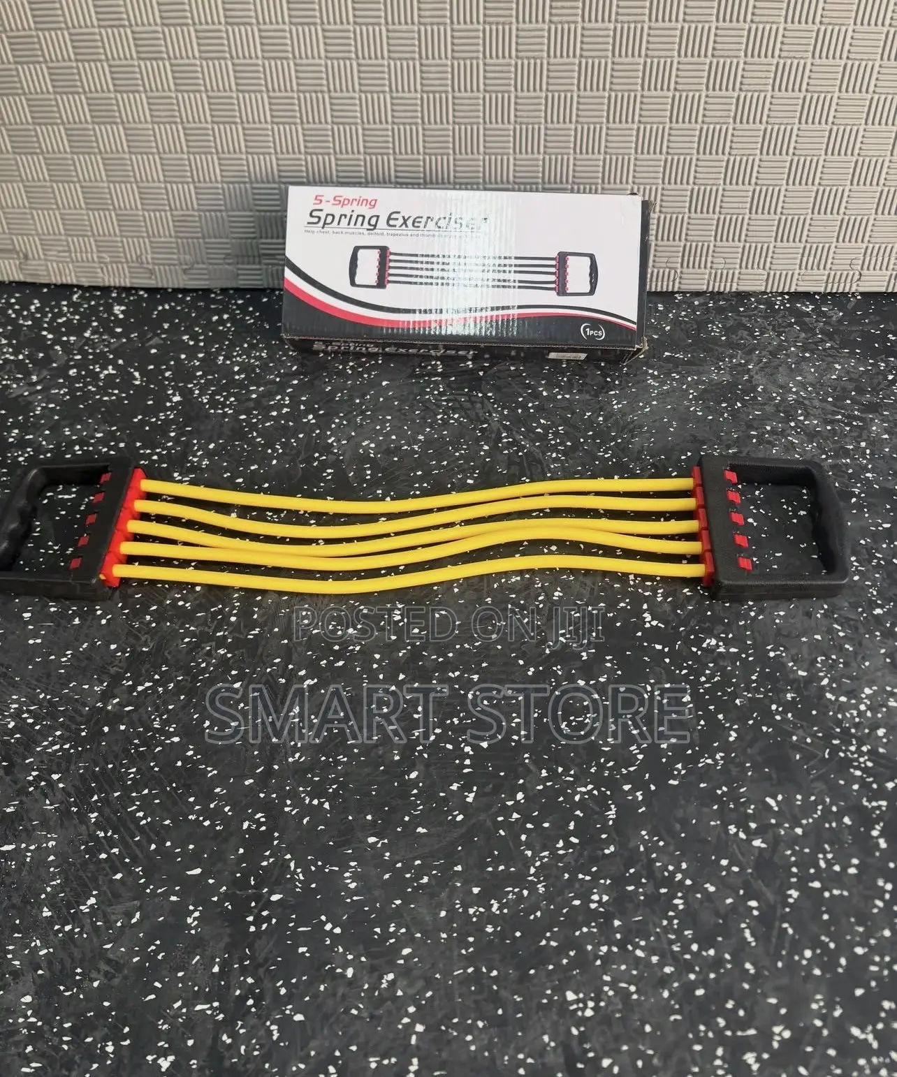 5-Tube Chest Expander & Resistance Spring Exerciser