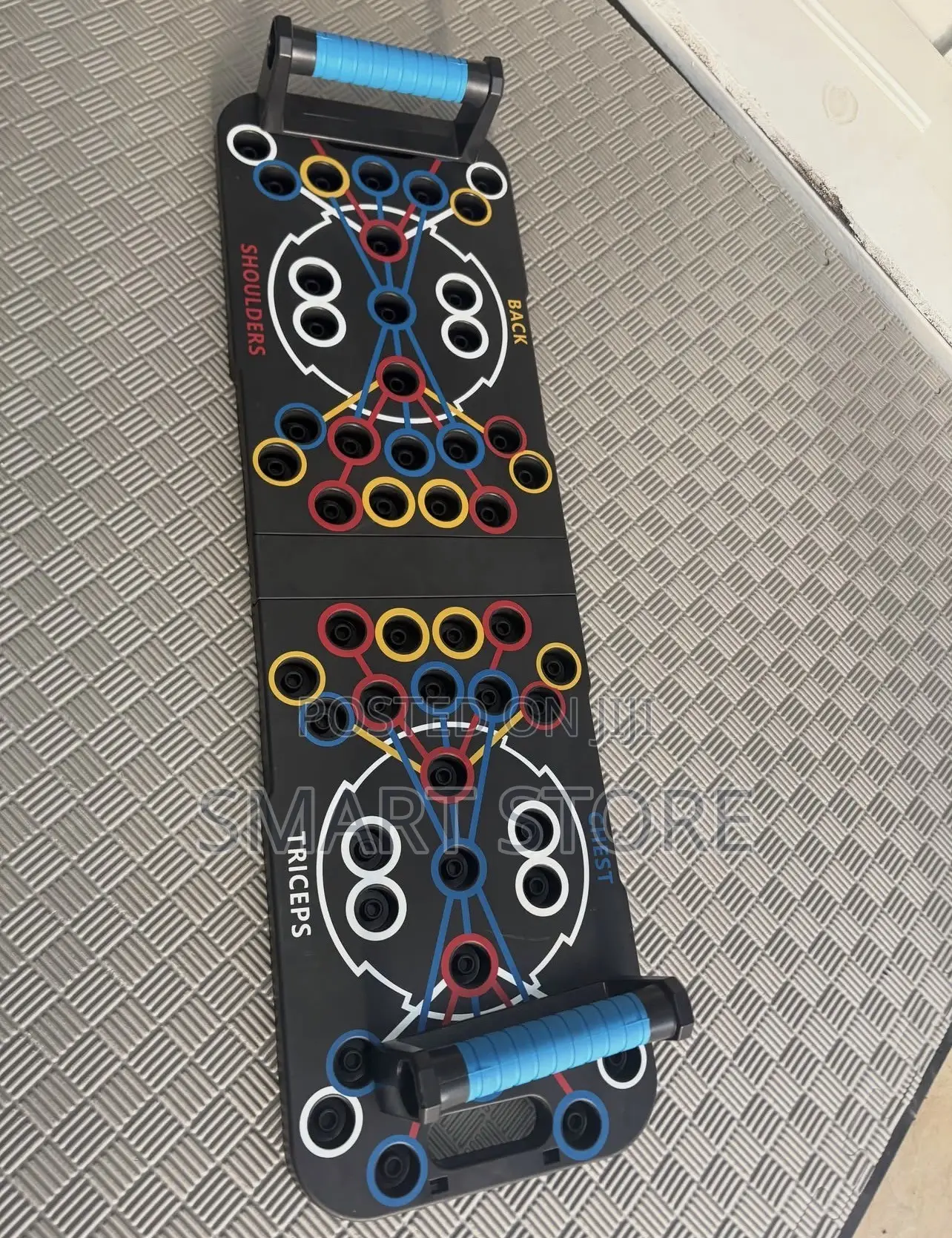 Multi-Functional Color-Coded Push-Up Board System