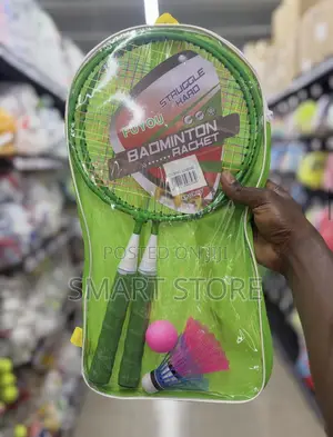 Fuyou Badminton Racket Set With Shuttlecock, Ball & Carry Bag