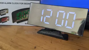 Digital Clock Curved Screen
