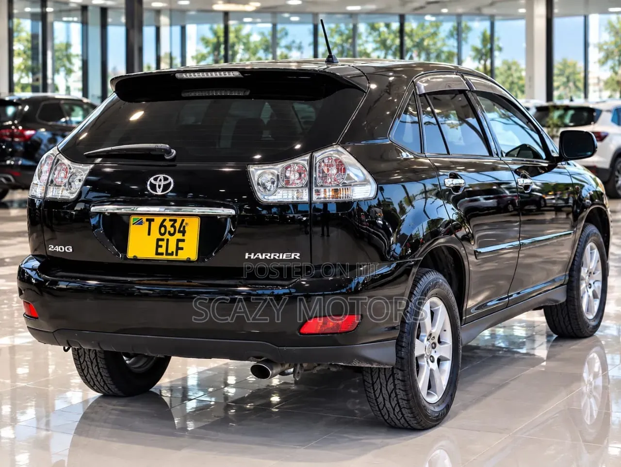 Toyota Harrier 2005 Black