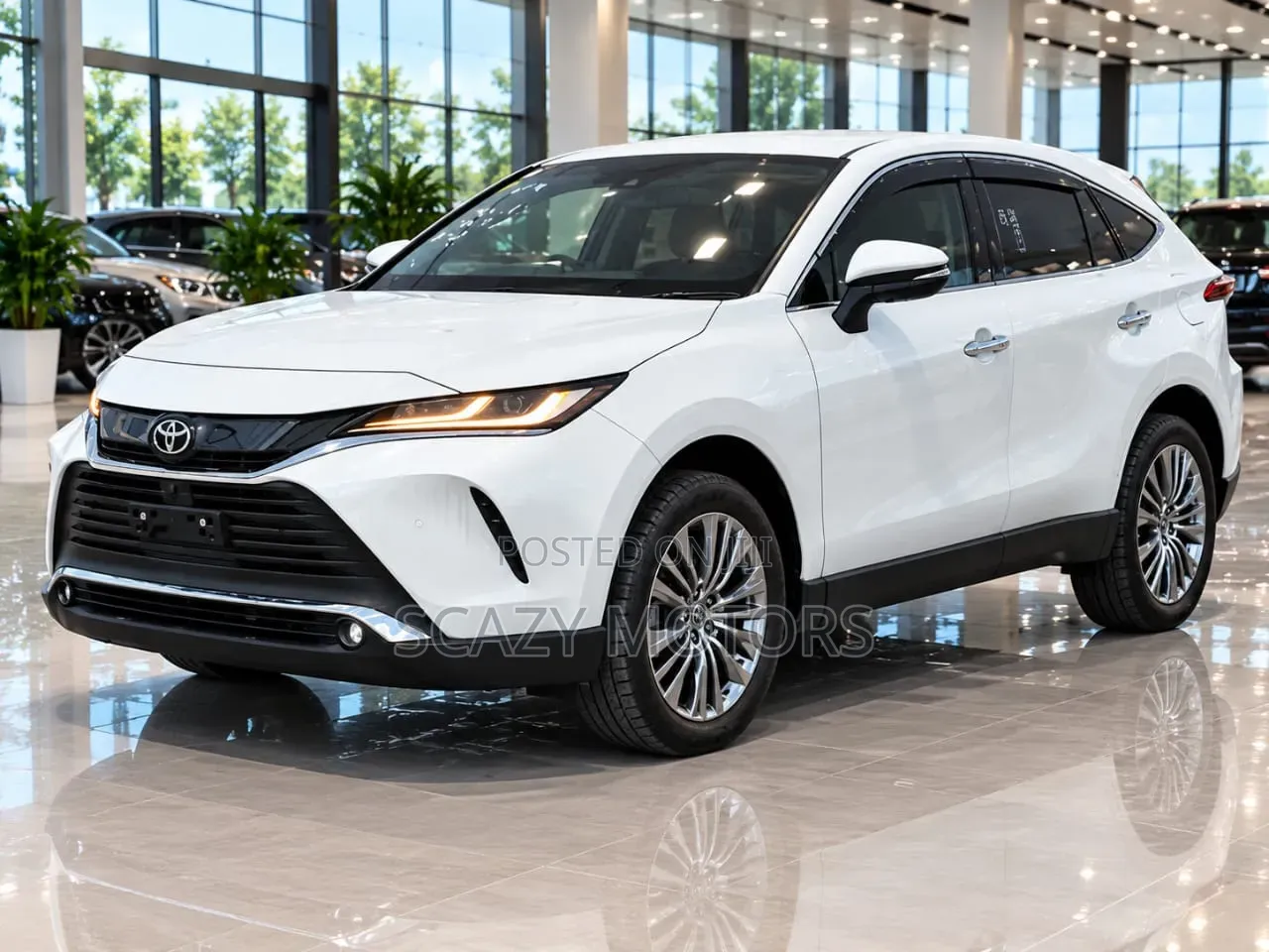 Toyota Harrier 2023 White