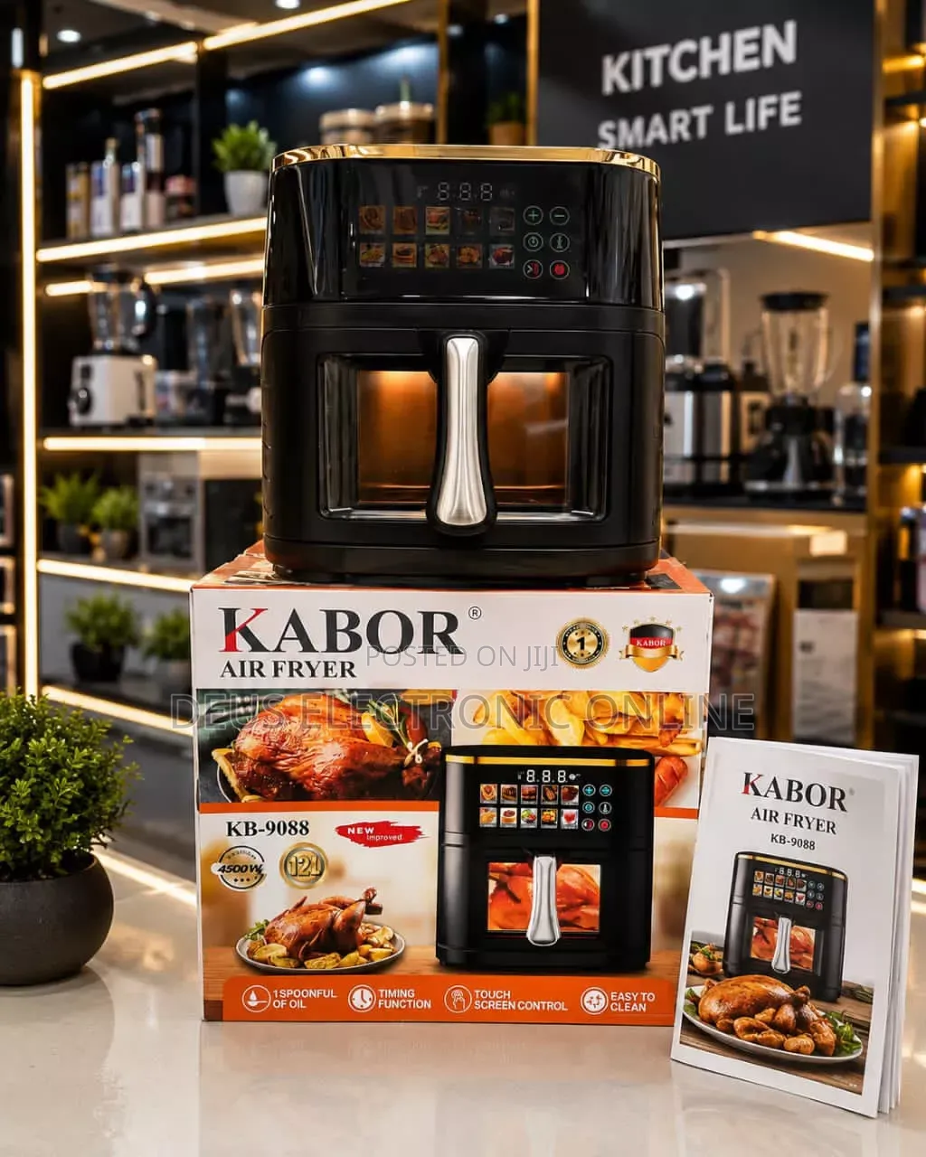 *KABOOR DIGITAL AIRFRYER 12L Very Classic and High Quality