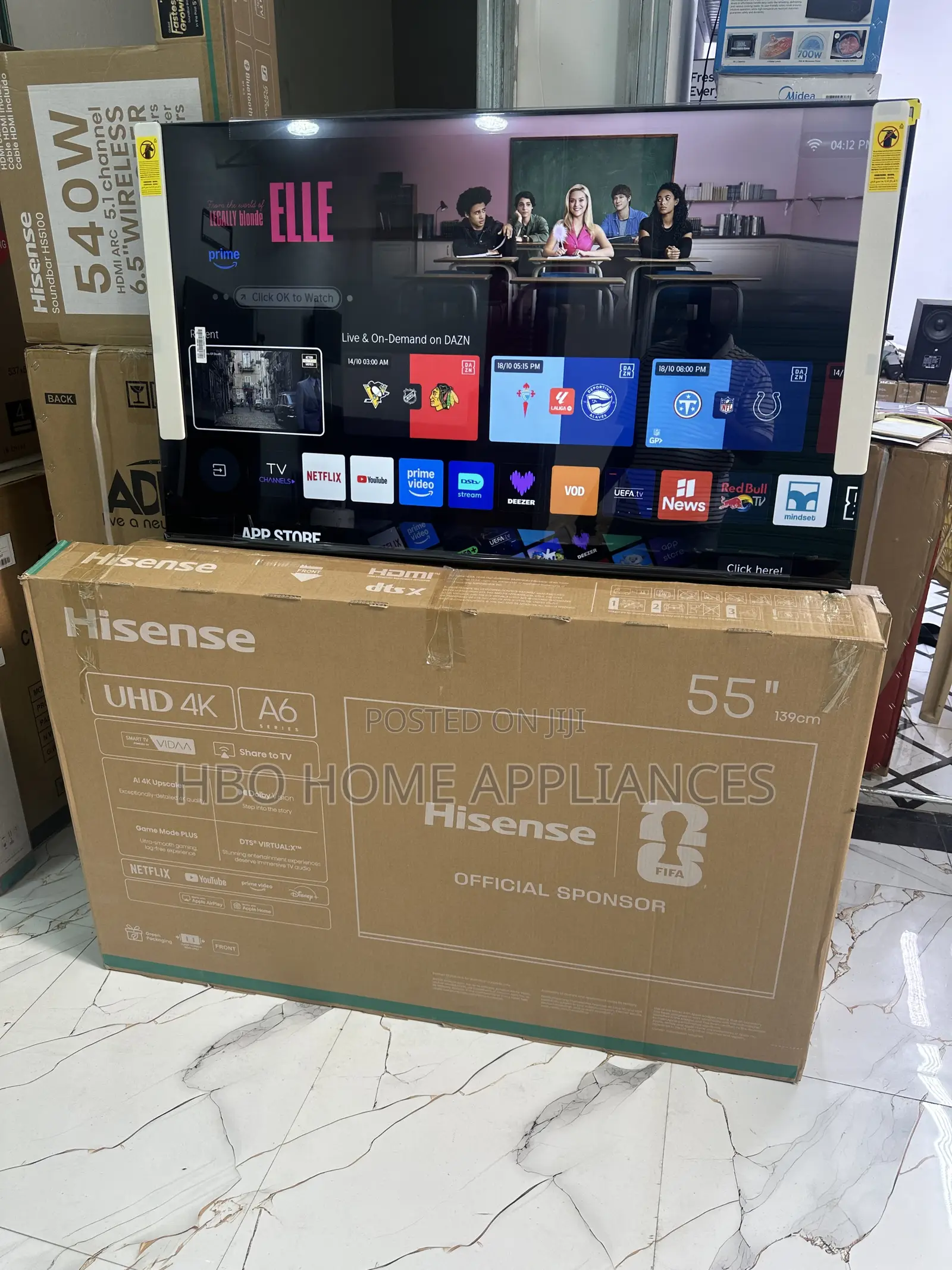 Hisense Smart 4K HD 55”