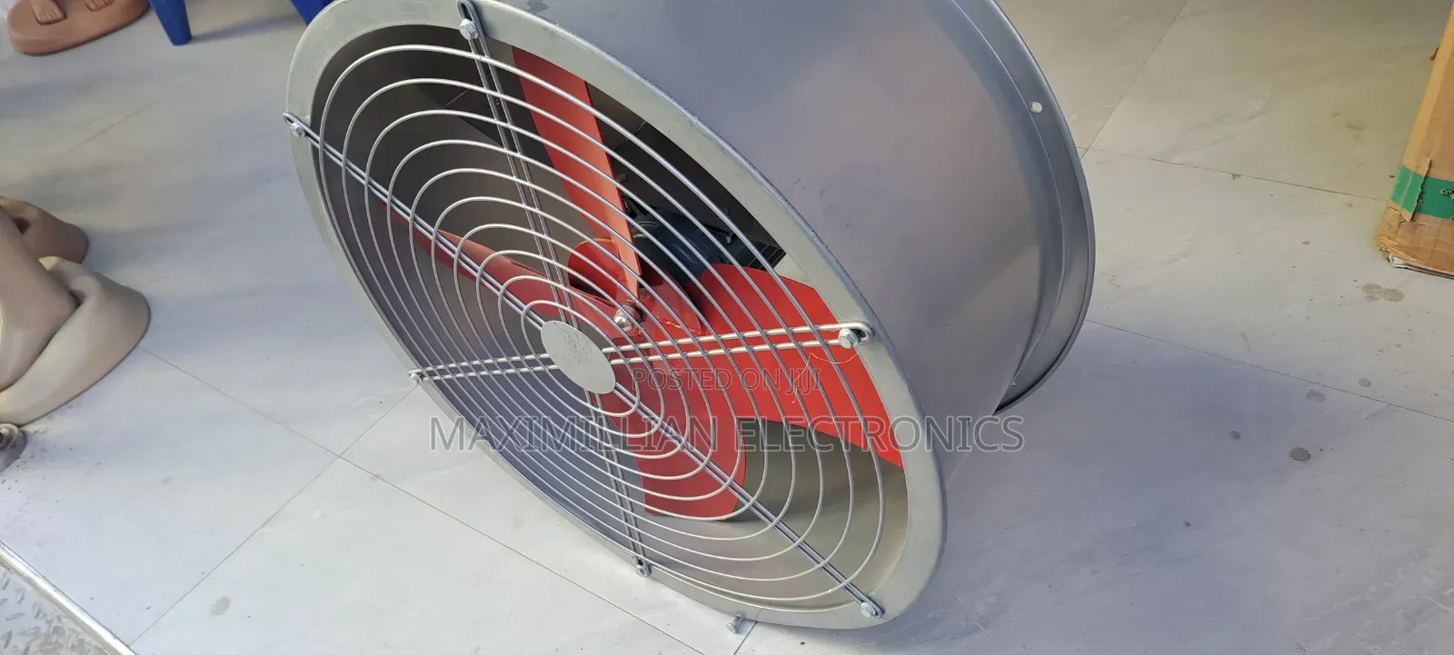 Industrial Round-Frame Axial Exhaust/Ventilation Fan