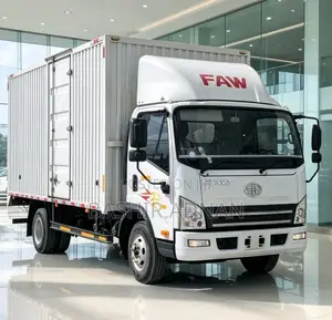 Faw New Model 5 Tonnes Box Body Truck Unregistered(mpya).