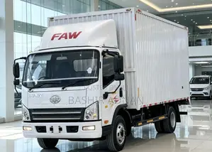 Faw New Model 5 Tonnes Box Body Truck Unregistered(mpya).
