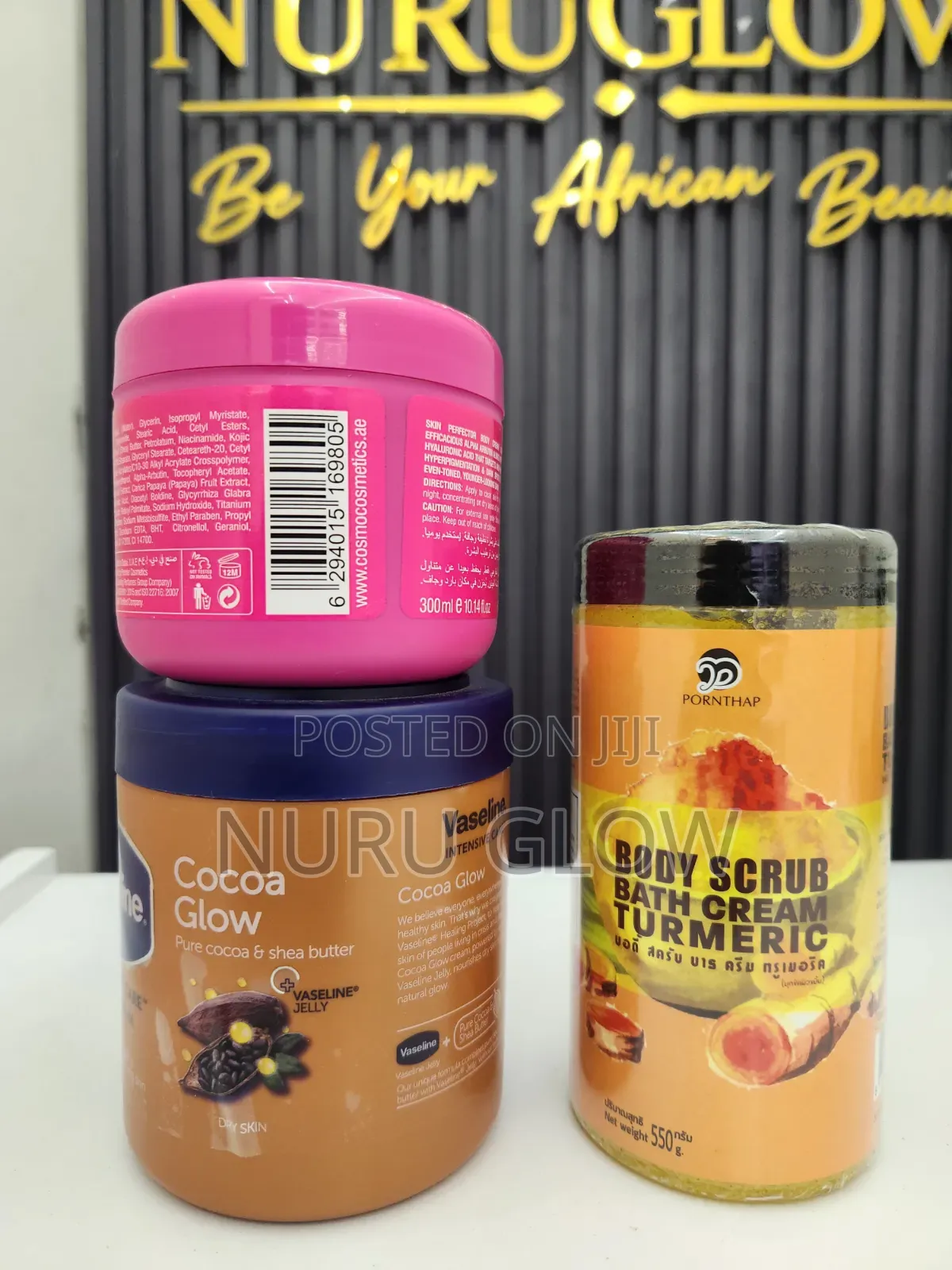 Vaseline Body Cream Cosmo Glow Body Scrub
