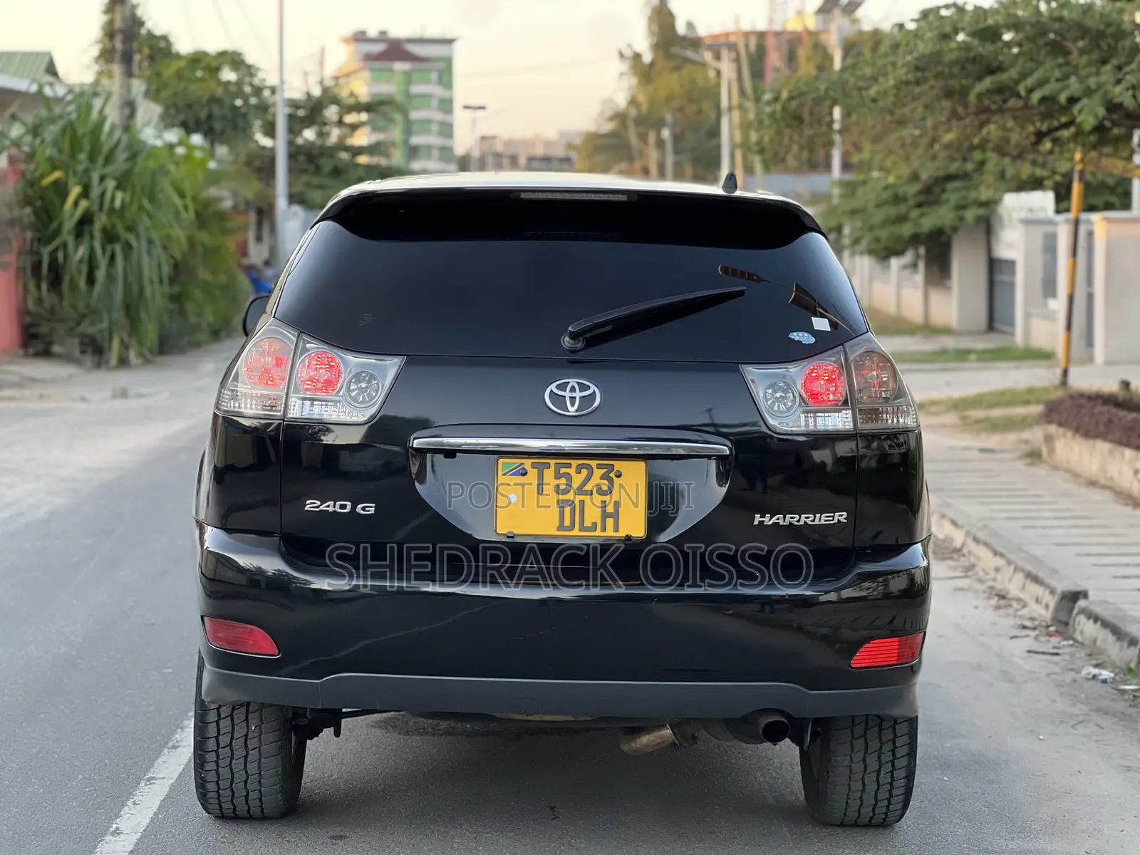 Toyota Harrier 2008 Black