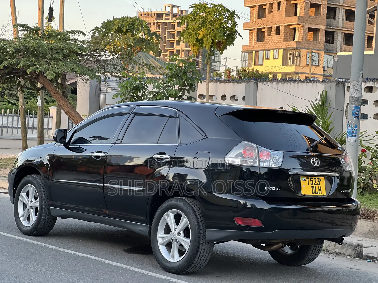 Toyota Harrier 2008 Black