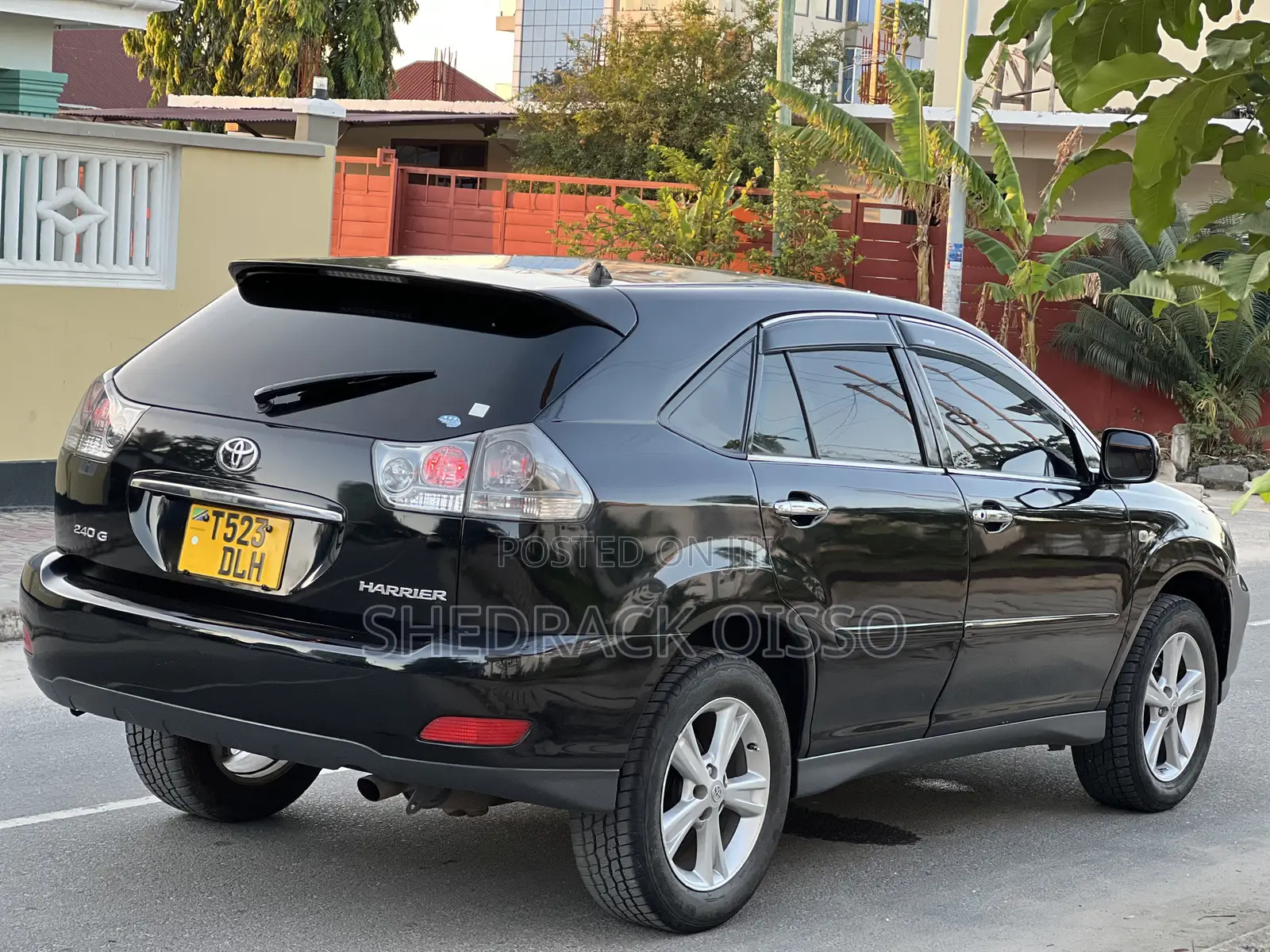 Toyota Harrier 2008 Black