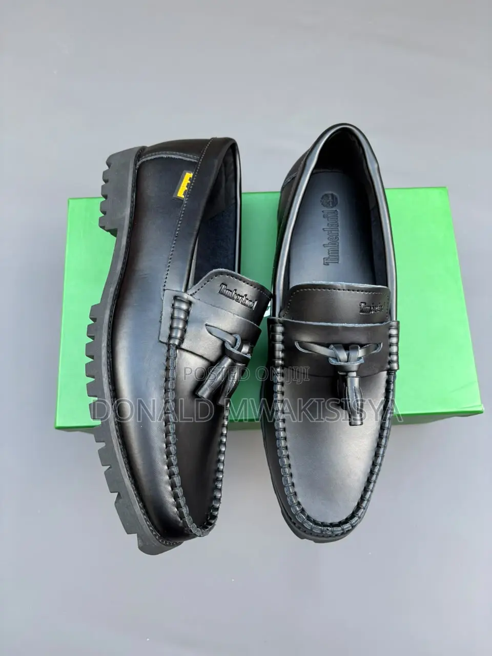Timberland Tassel & Logo Loafers - Rough Sole