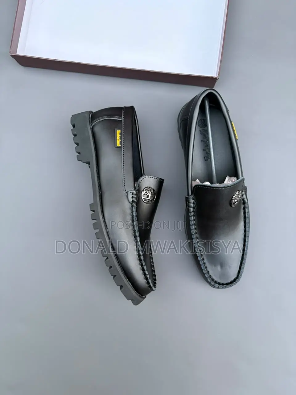 Timberland Tassel & Logo Loafers - Rough Sole